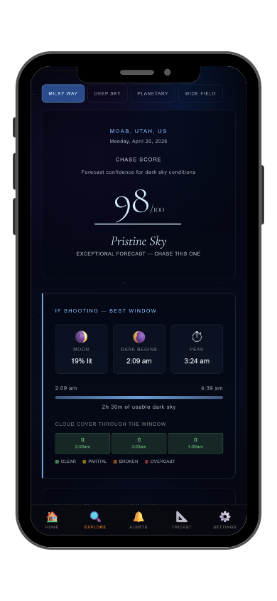 LightCast app